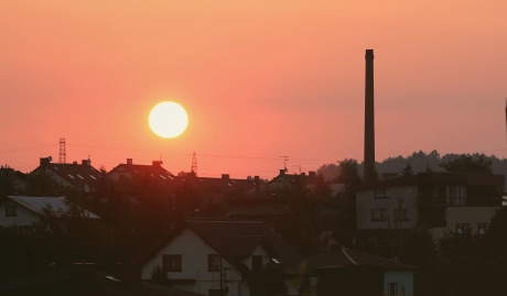 wschód słońca