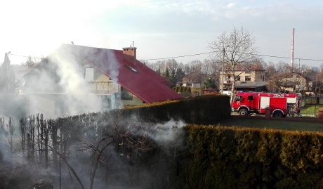 pożar