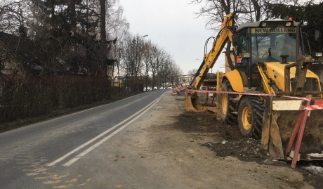 komorowicka, chodnik