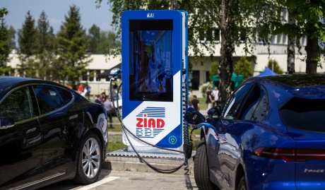 stacja ładowania elektryków
